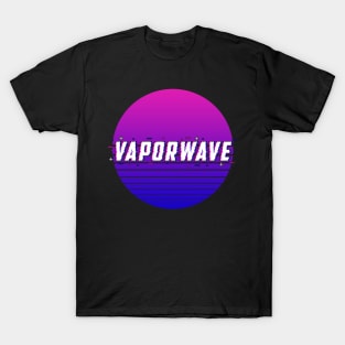 Circle Vaporwave Costume Gift T-Shirt